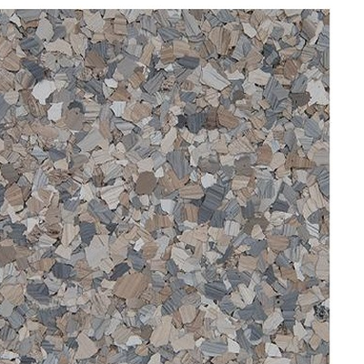 Stargazer flake color sample - blue, gray and white