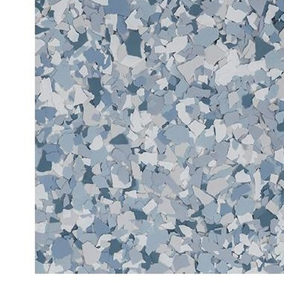 Tidal Wave flake color sample - blue and gray